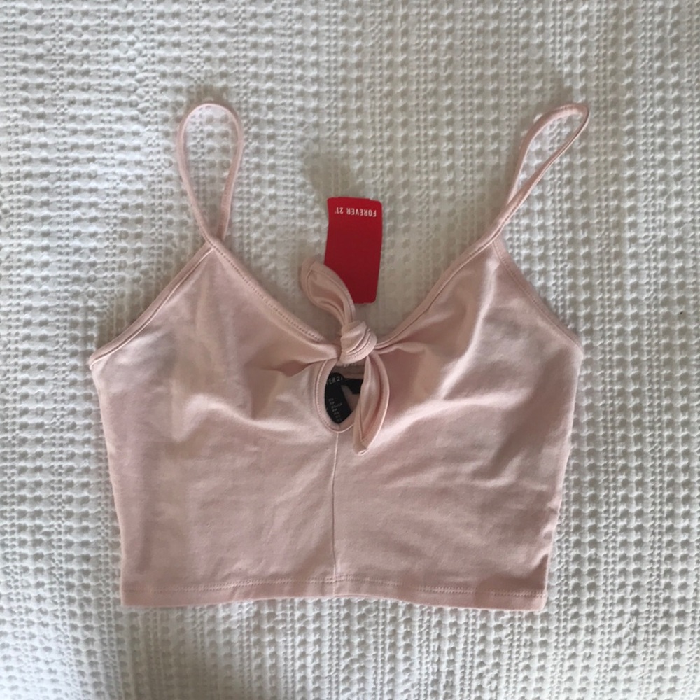 Pink Crop Top